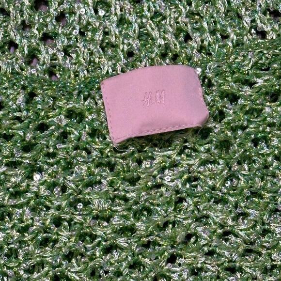 H&M Green Knit Swim Coverup - Picture 6 of 7